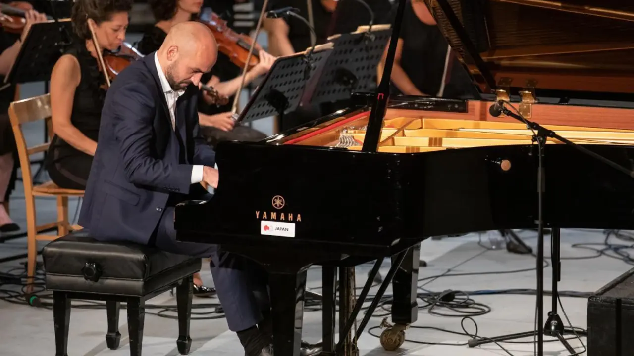 El pianista croata Marijan Djuzel.