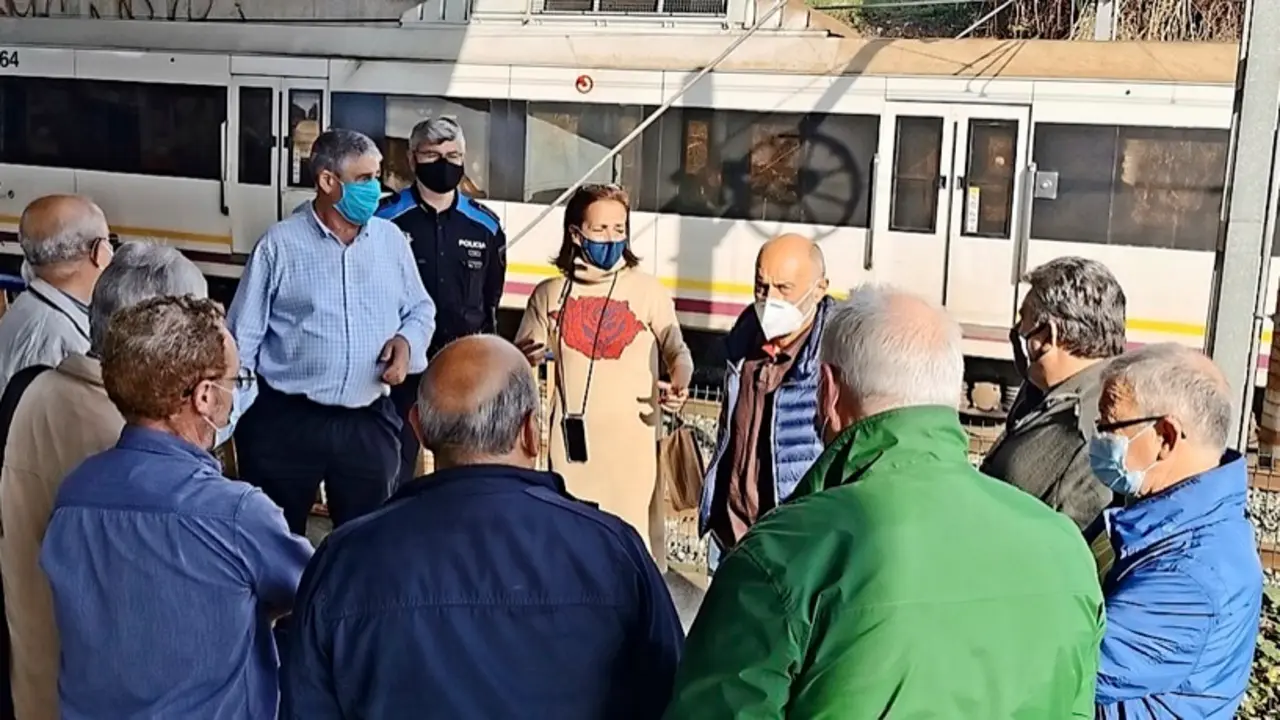 Visita de Ruiz a Campogiro. / ALERTA