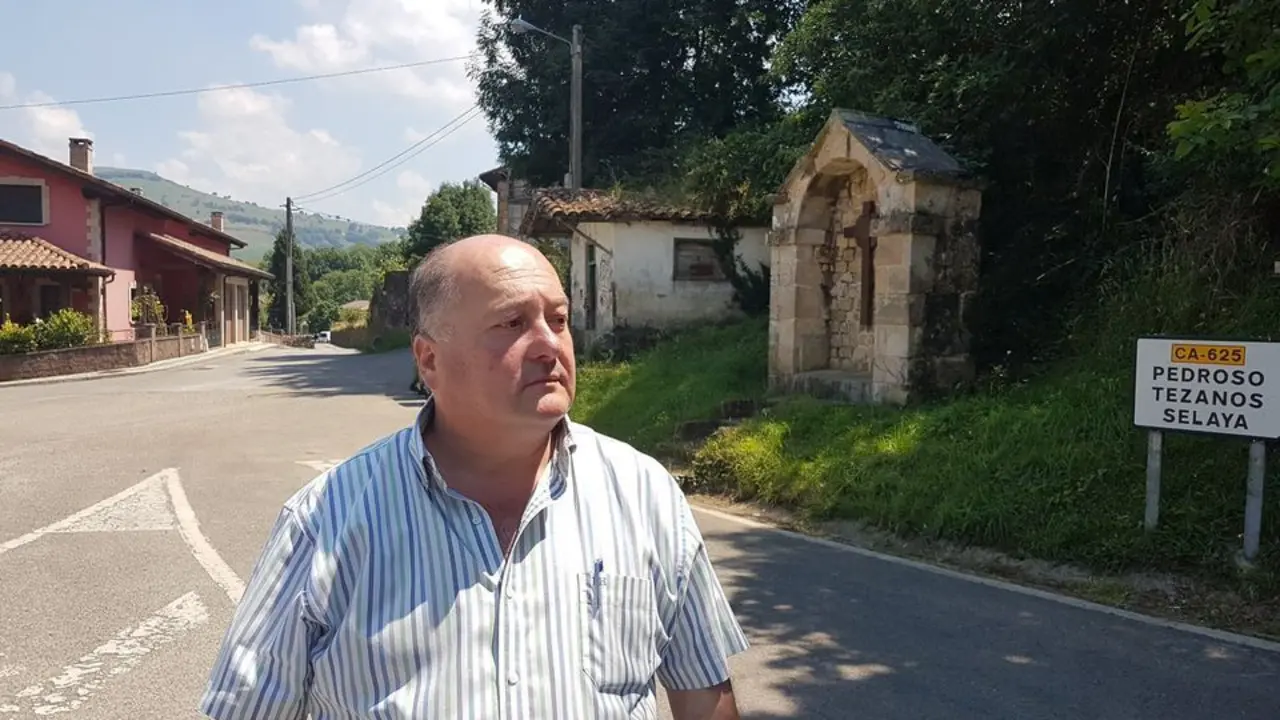 El alcalde de Villacarriedo, &Aacute;ngel Sainz (PRC). / ALERTA