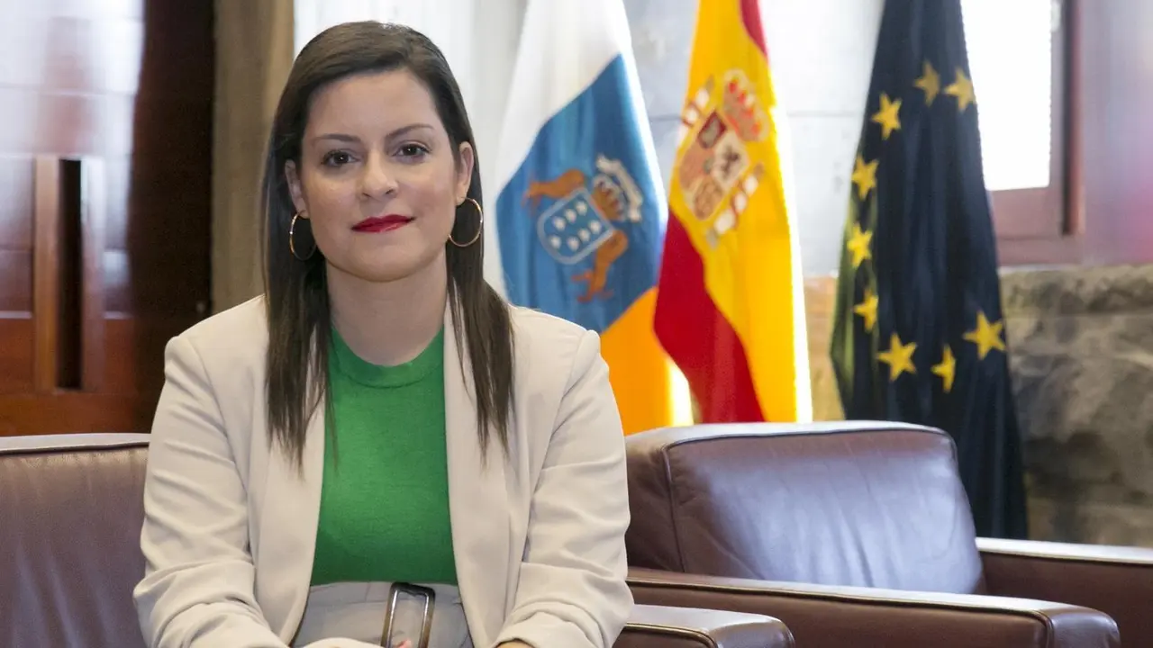 La consejera de Turismo del Gobierno de Canarias, Yaiza Castilla
