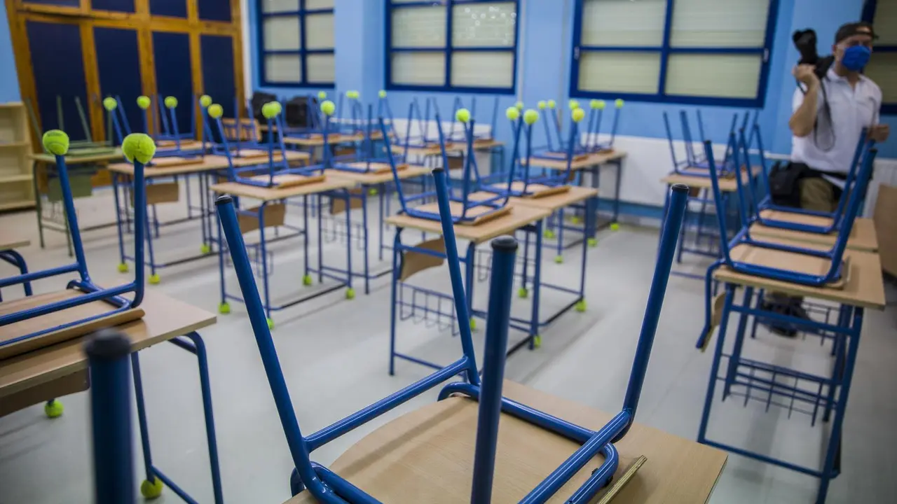 Aula del un colegio de Infatil. Archivo