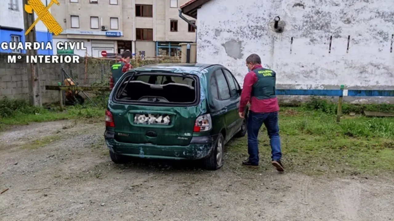 Veh&iacute;culo con el que realizaban los alunizajes. / OPC