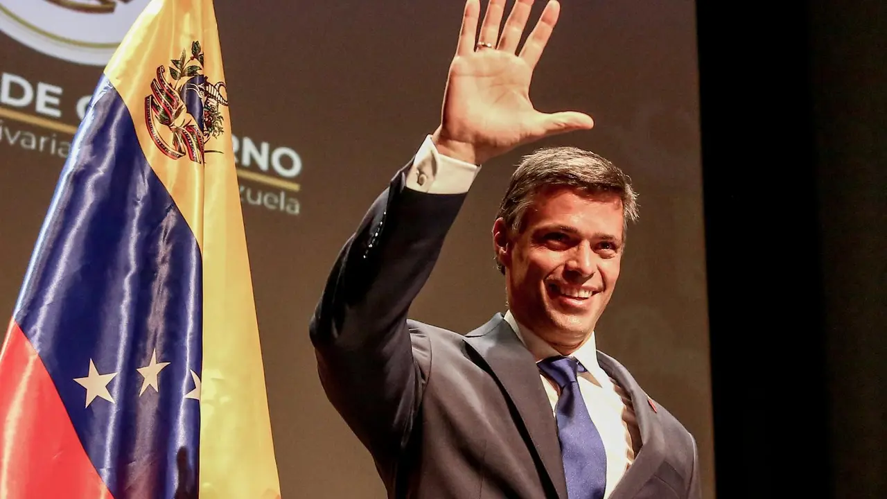 El l&iacute;der opositor venezolano Leopoldo L&oacute;pez 