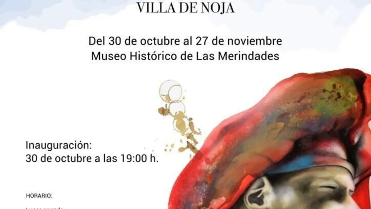 Cartel de la muestra '50m2, III Bienal de Acuarela'