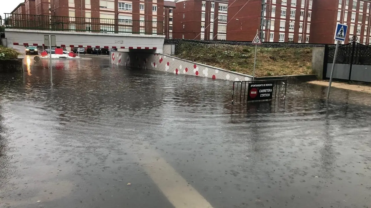 Inundaciones en Reinosa. Archivo