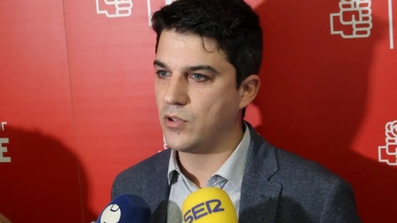 El portavoz socialista, Daniel Fern&aacute;ndez. / ALERTA