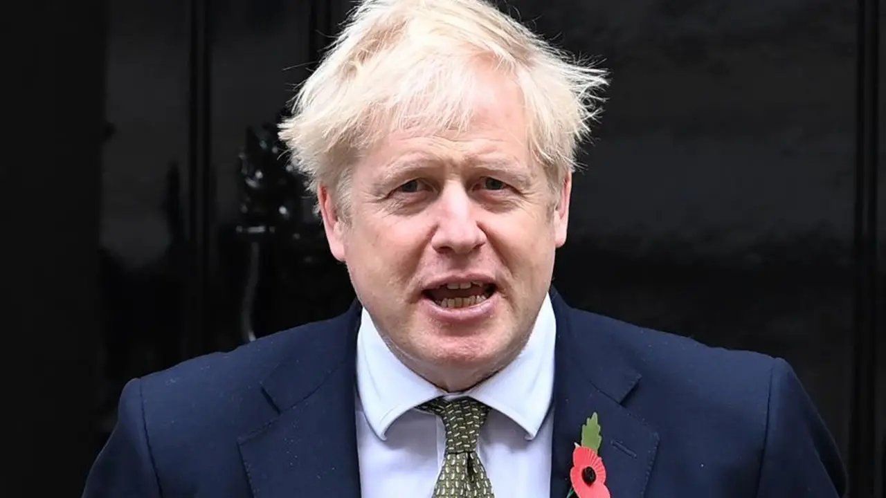 El primer ministro brit&aacute;nico, Boris Johnson. EPA/FACUNDO ARRIZABALAGA