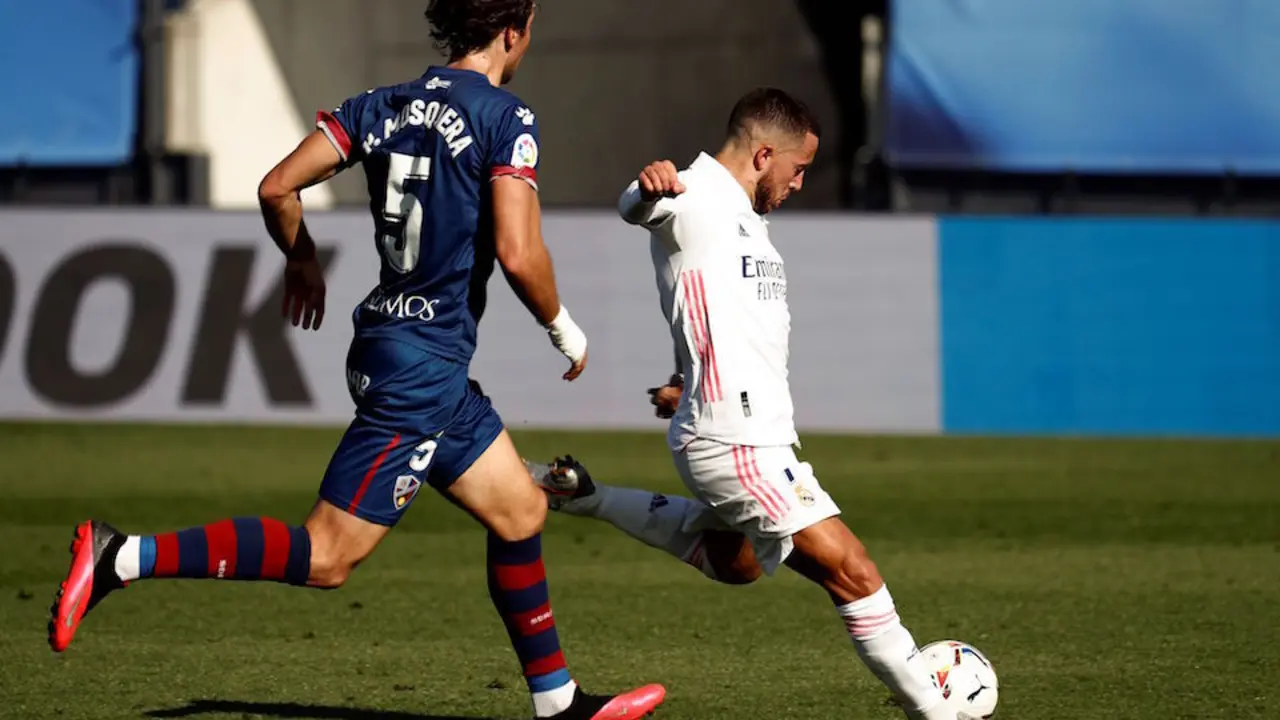 El centrocampista belga del Real Madrid, Eden Hazard. / EFE