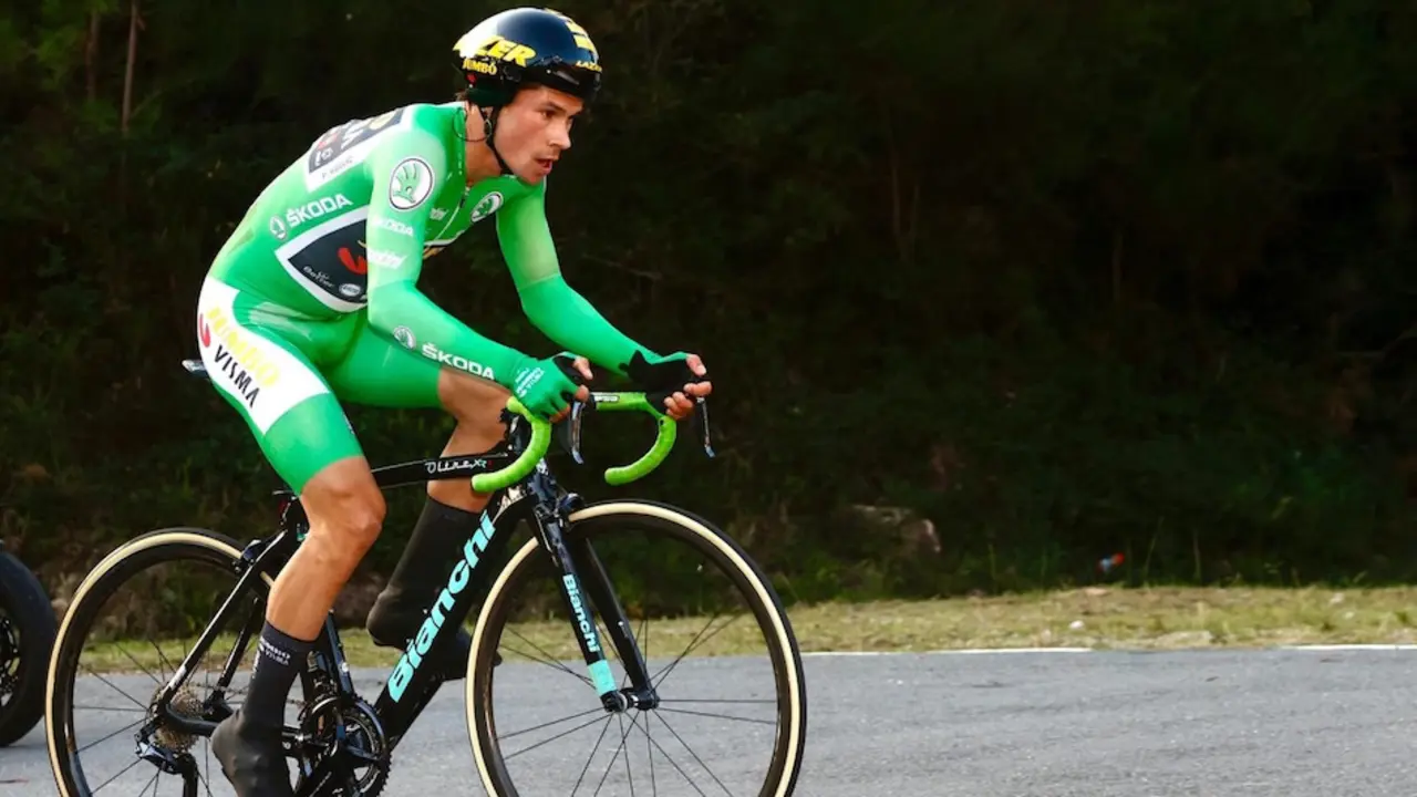 El ciclista esloveno Primoz Roglic, ganador de la contrarreloj. / EUROPA PRESS