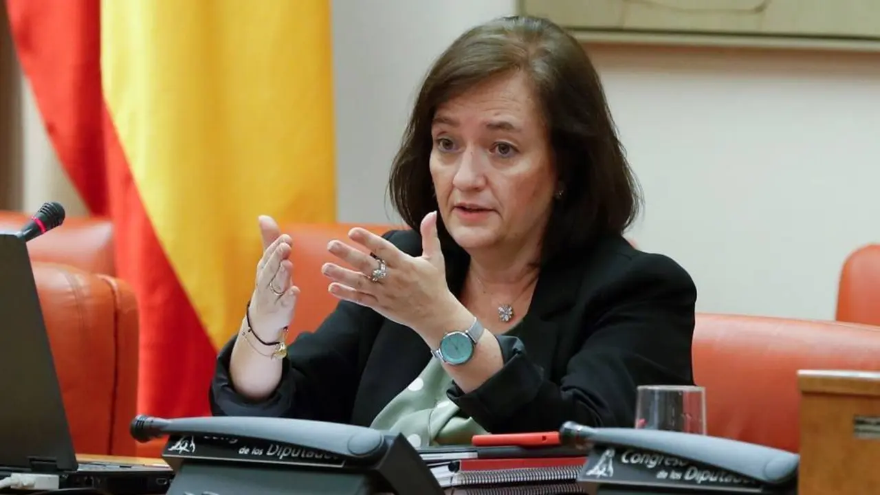 La presidenta de la Autoridad Independiente de Responsabilidad Fiscal (AIReF), Cristina Herrero. EFE/ Ballesteros/Archivo