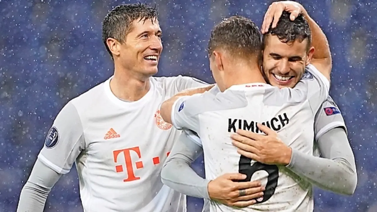 Los jugadores del Bayern Munich celebran un gol. / LUKAS BARTH-TUTTAS