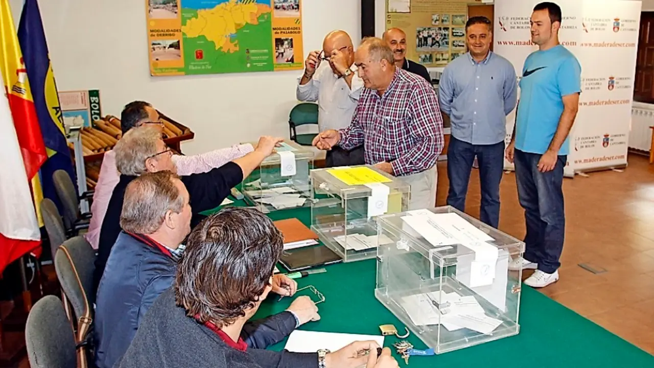 Mesal electoral del &uacute;ltimo proceso realizado hace cuatro a&ntilde;os. / ALERTA