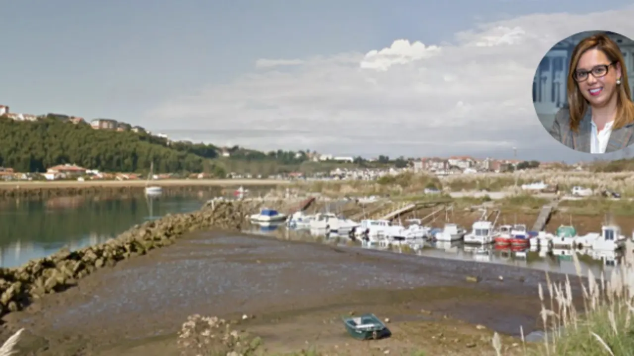 Vista del puerto &lsquo;La Pozona&rsquo; situado junto a la costa de la antigua cantera de Cuch&iacute;a en el t&eacute;rmino municipal de Miengo. / ALERTA