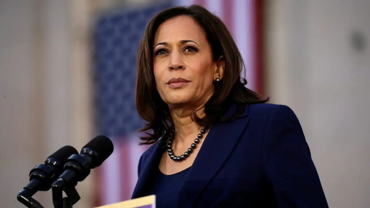 Kamala Harris, la compa&ntilde;era de f&oacute;rmula del candidato dem&oacute;crata Joe Biden. EFE/Jonathan Ernst/Archivo