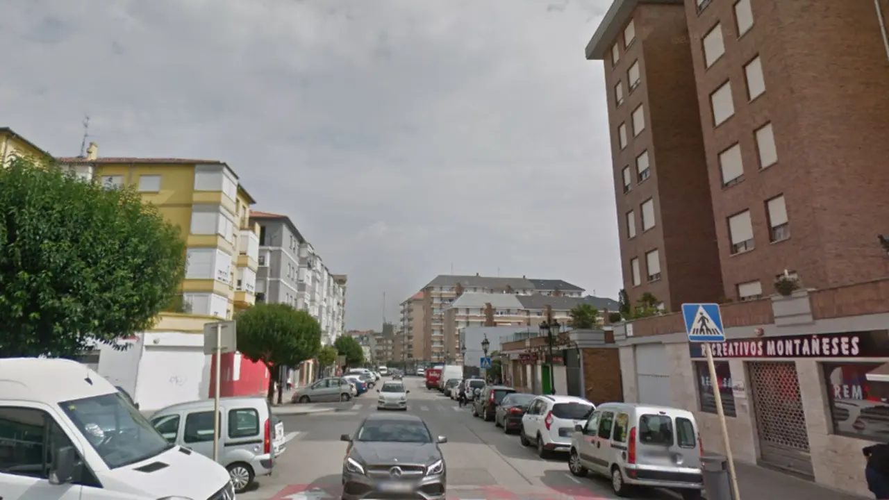 Vista de la Av. Besaya en el Barrio Covadonga de Torrelavega. / ALERTA