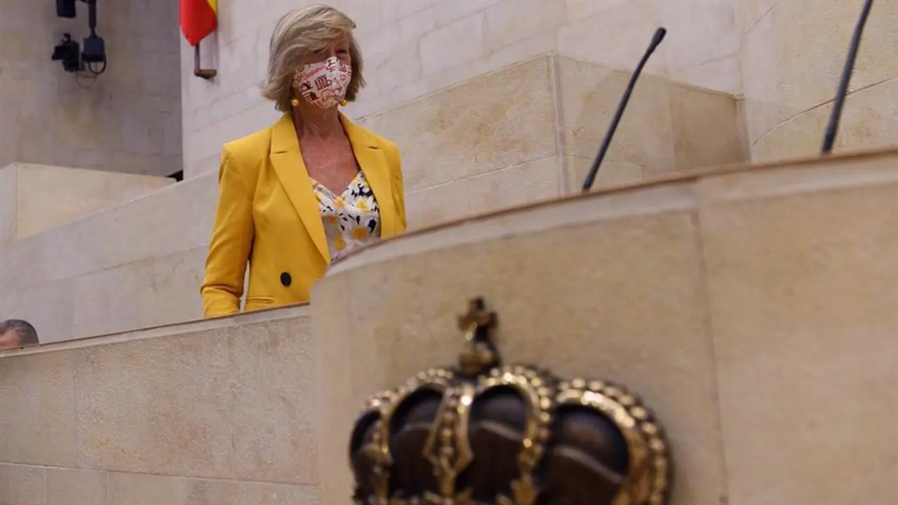 La consejera de Educaci&oacute;n, Marina Lomb&oacute;.