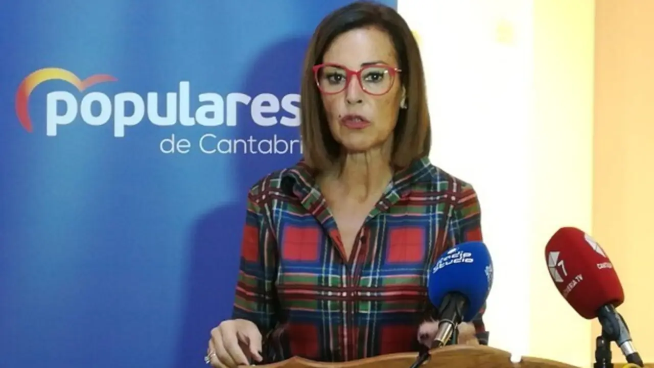 La portavoz de los populares, Marta Fern&aacute;ndez-Teijeiro. / ALERTA
