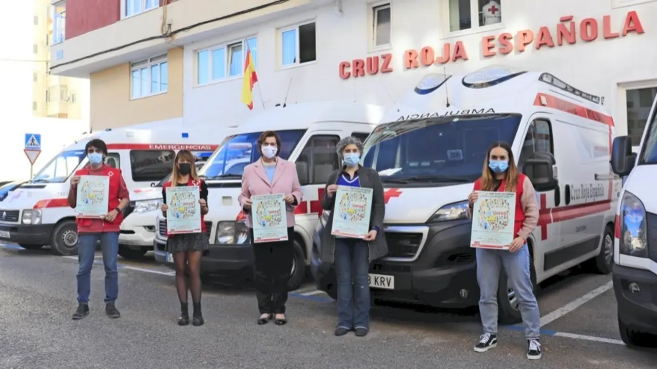 Presentaci&oacute;n de la campa&ntilde;a en la sede de Cruz Roja. / alerta