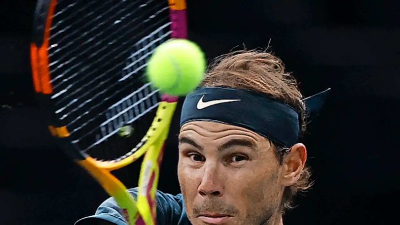 Rafa Nadal, en el &uacute;ltimo Masters 1.000 de Par&iacute;s. / EFE