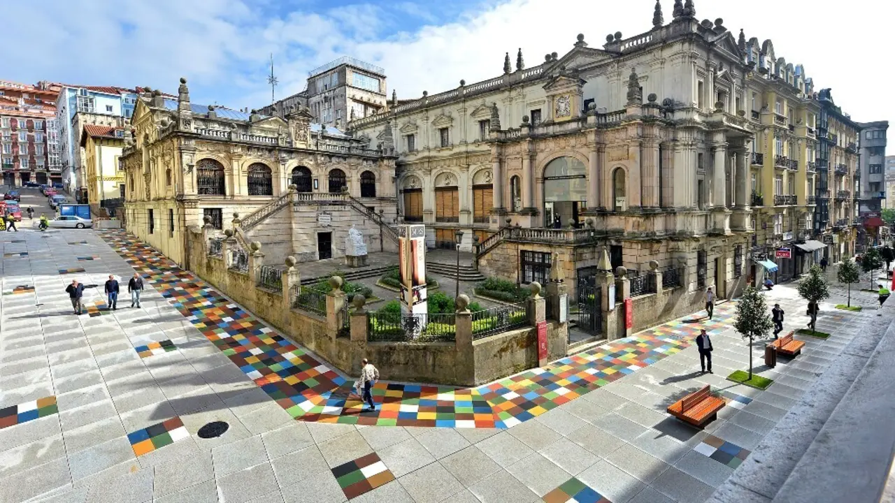 Vista del Museo de Arte Moderno y Contempor&aacute;neo (MAS) de Santander.