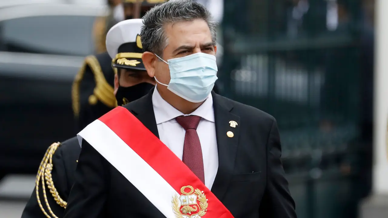 El expresidente de Per&uacute;, Manuel Merino. / E. PRESS