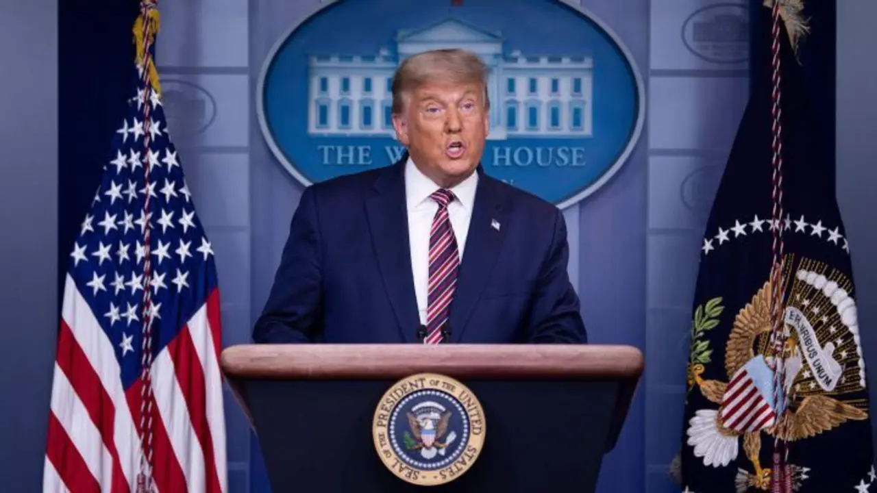 El presidente saliente de Estados Unidos, Donald Trump. / EFE