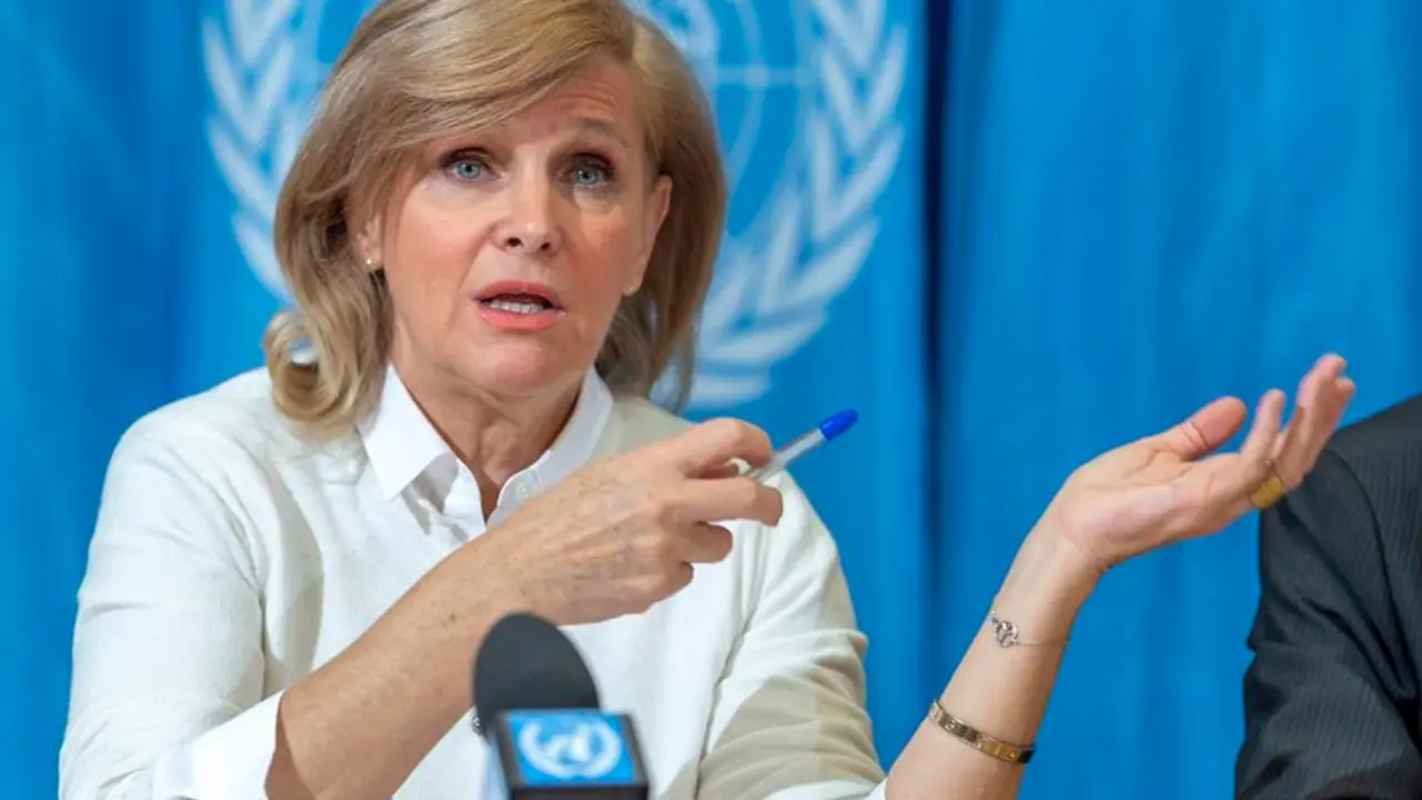 La directora del Departamento de Salud P&uacute;blica y Medio Ambiente de la OMS, la espa&ntilde;ola Mar&iacute;a Neira. / EFE