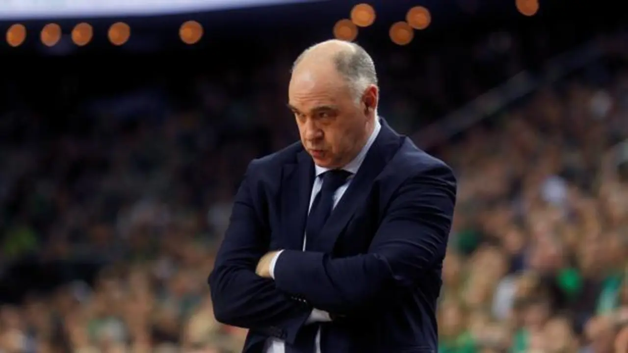 EL t&eacute;cnico merengue, Pablo Laso. / EFE