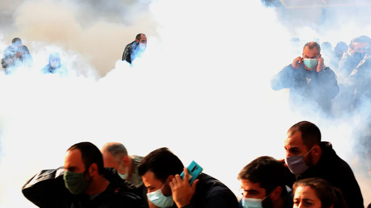 Im&aacute;genes de la revuelta en Atenas. / EFE