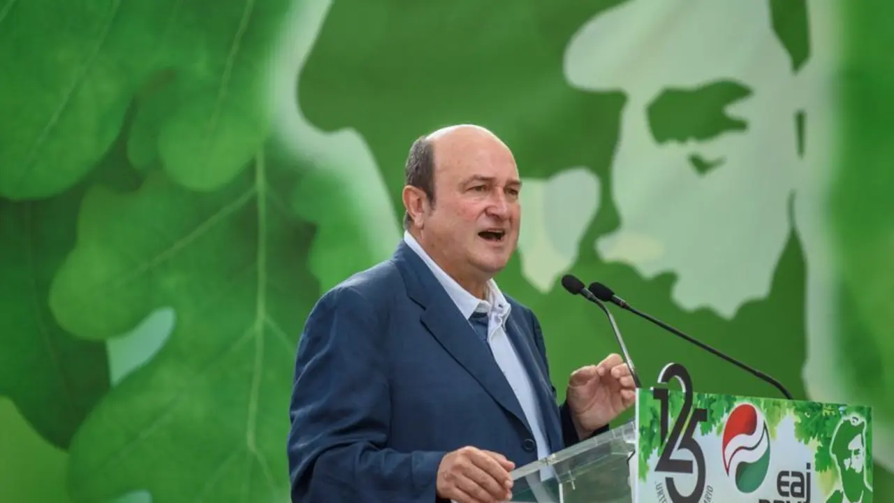 El presidente del PNV, Andoni Ortuzar.
