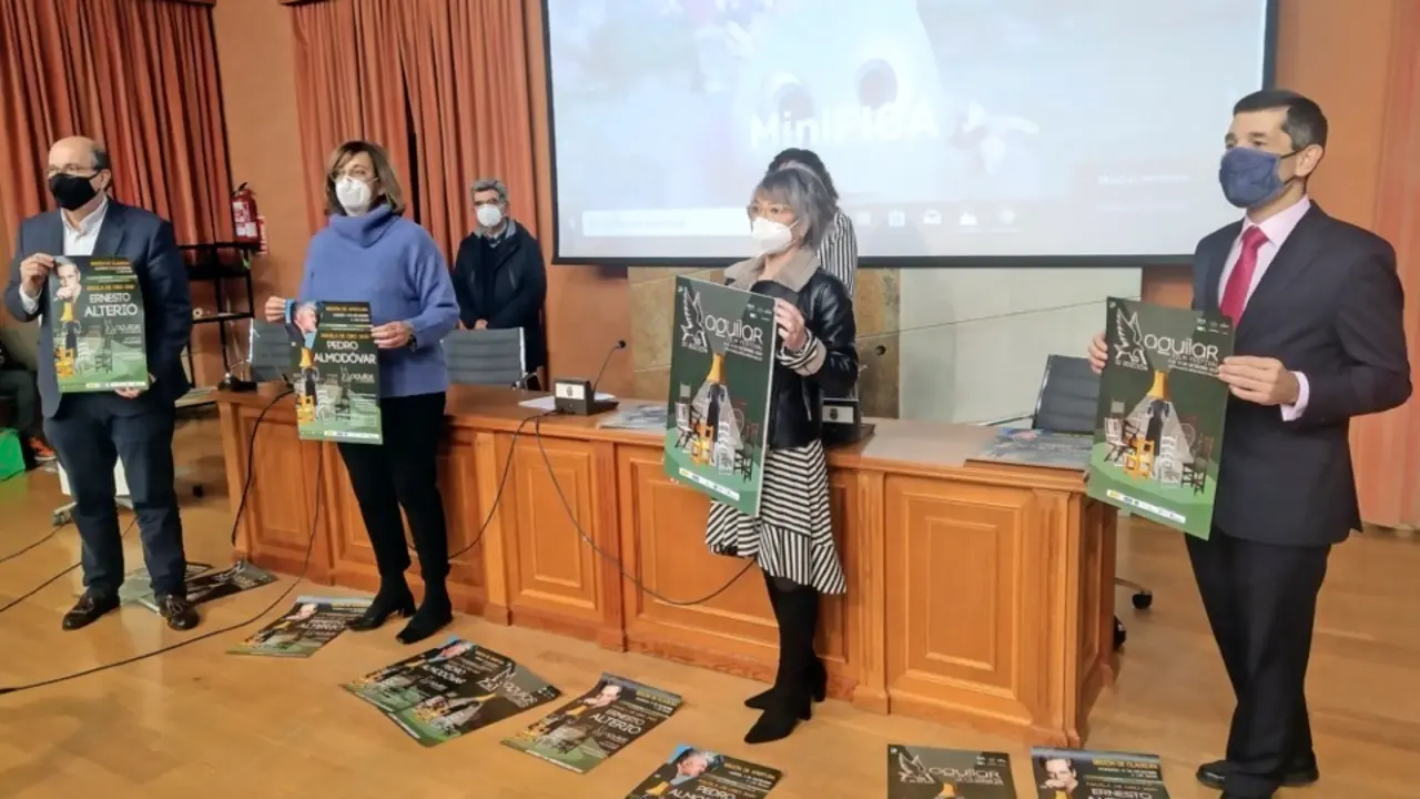 Presentaci&oacute;n de una nueva edici&oacute;n del Aguilar Film Festival. / E.PRESS