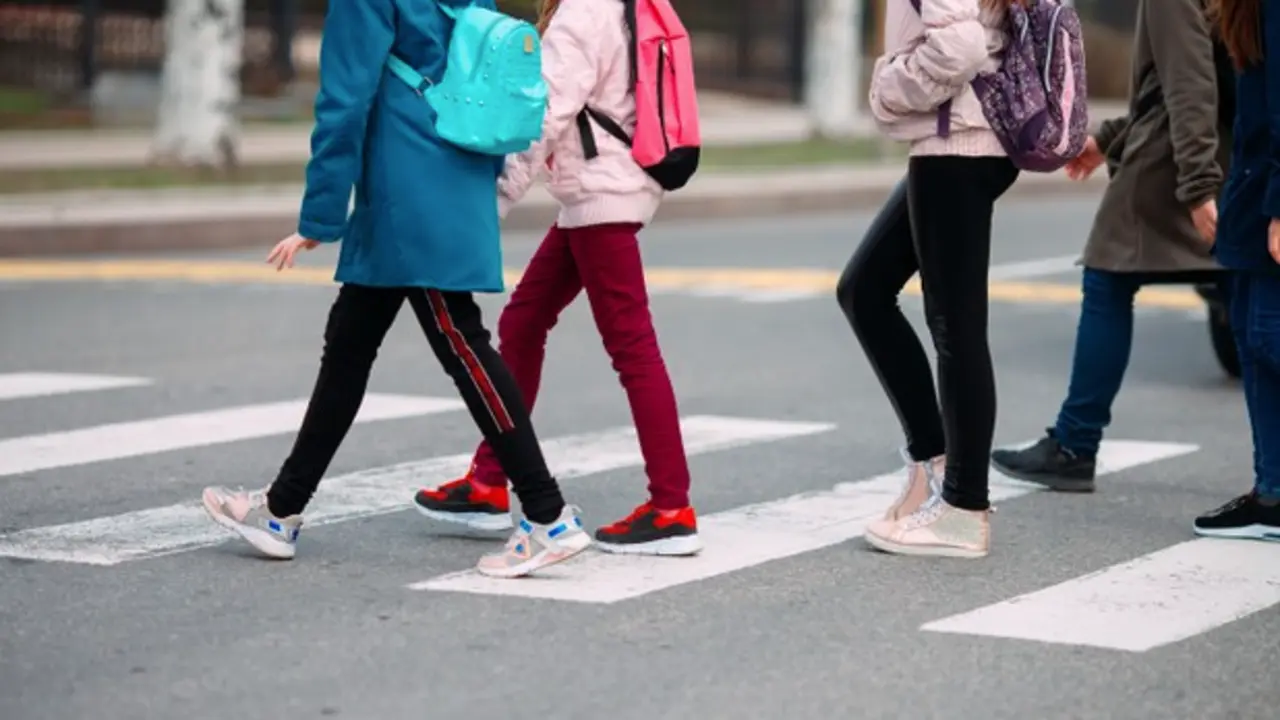 Varios alumnos dirigi&eacute;ndose a la entrada de un colegio. / ALERTA
