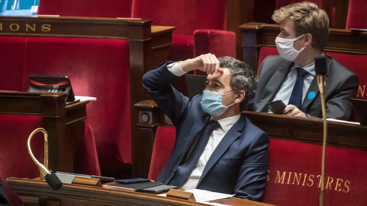 El Ministro de Interior de Francia, Gerald Darmanin. / EFE