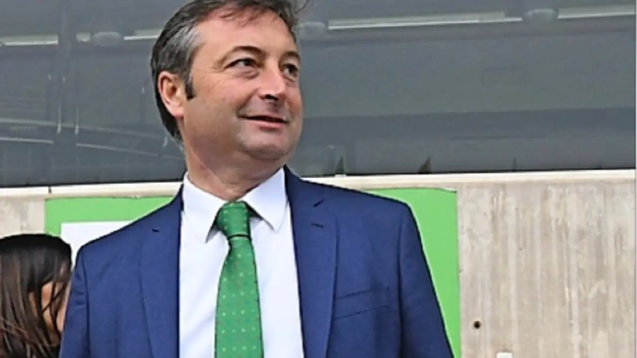 Alfredo P&eacute;rez, presidente del Racing. / ALERTA