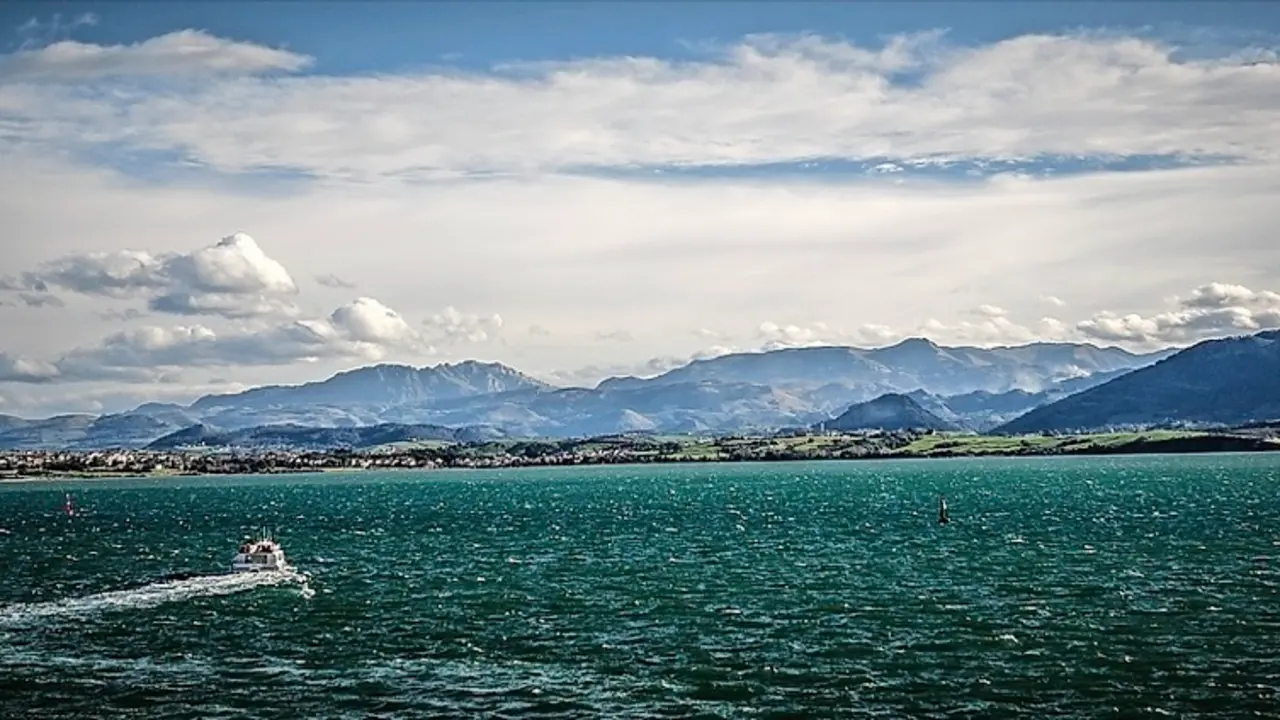 Vista de la Bah&iacute;a de Santander el pasado fin de semana. / HARDY