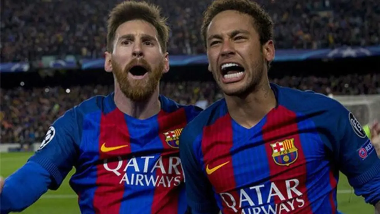 Messi y Neymar, celebrando un gol con el Bar&ccedil;a
Messi y Neymar, celebrando un gol con el Bar&ccedil;a (EFE)