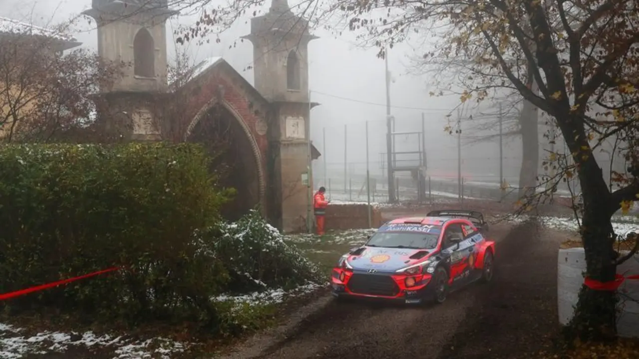 Dani Sordo en Autodromo Nazionale Monza durante la prueba de ayer. / FACEBOOK
