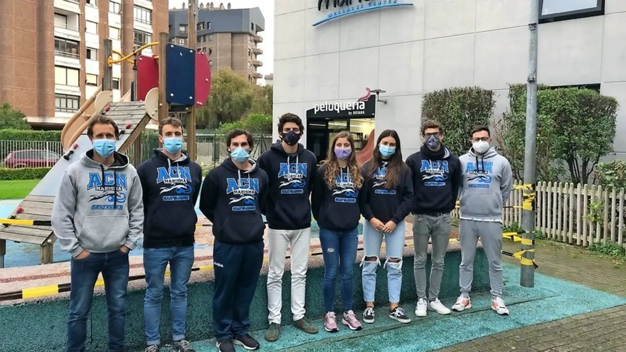 Los socorristas c&aacute;ntabros del ACN Marisma convocados por la selecci&oacute;n nacional. / ALERTA