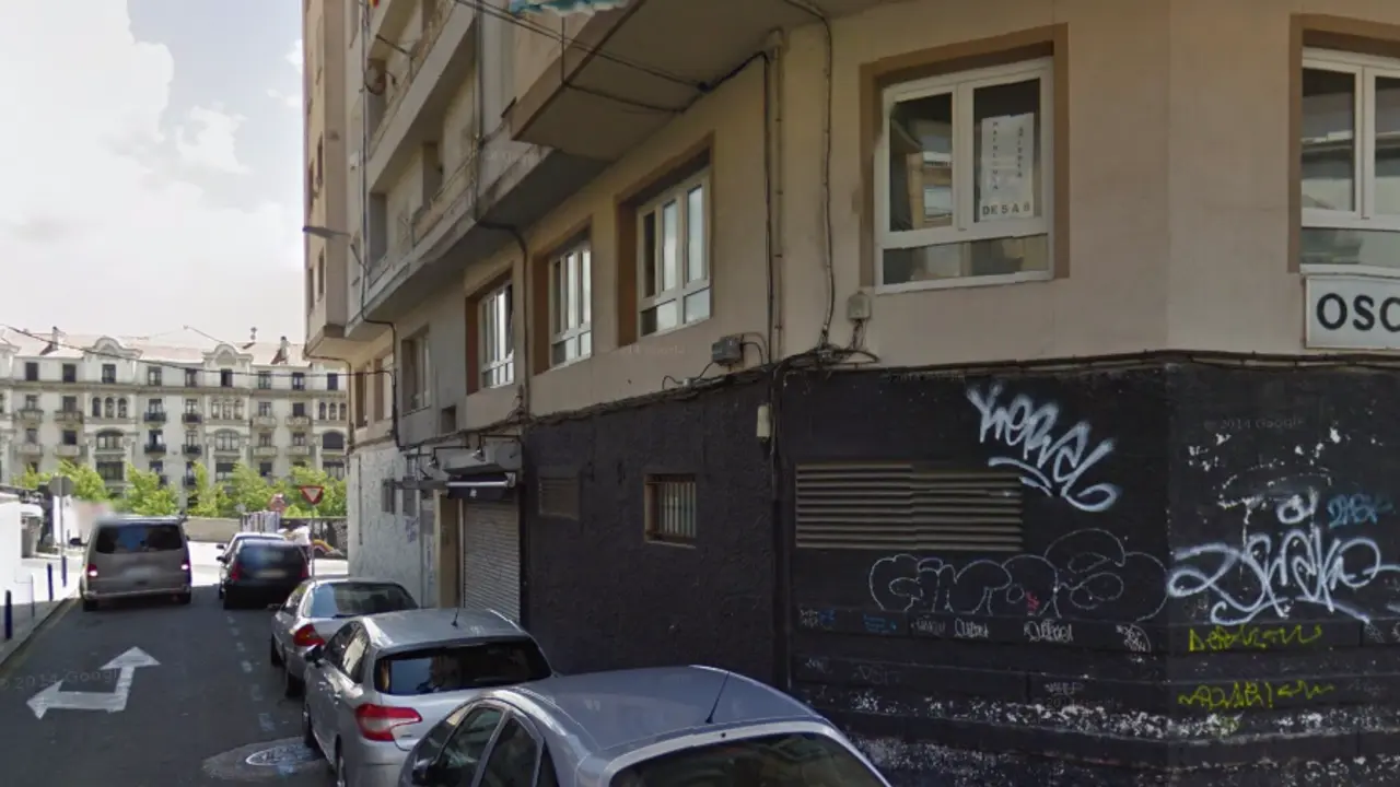 La calle Barcelona de Santander, lugar donde sucedieron los hechos. /ALERTA