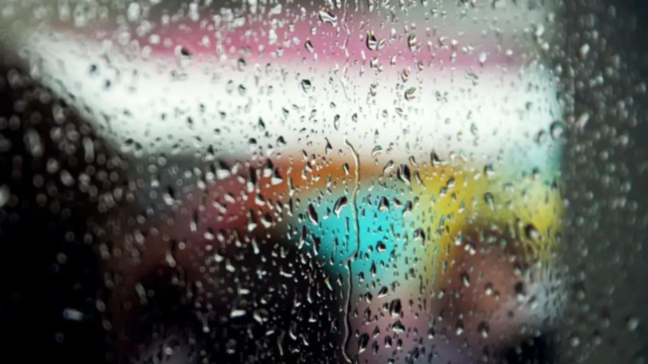 lluvia cristal