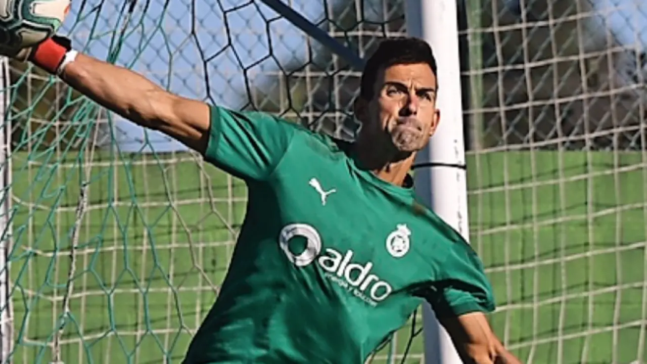 Iv&aacute;n Crespo, portero y capit&aacute;n del Racing. / Hardy