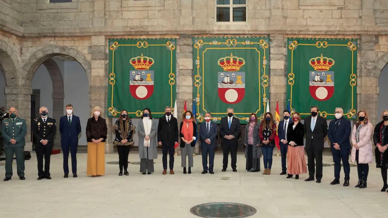 Varios miembros pol&iacute;ticos asisten al acto institucional conmemorativo del D&iacute;a de la Constituci&oacute;n Espa&ntilde;ola. / ALERTA