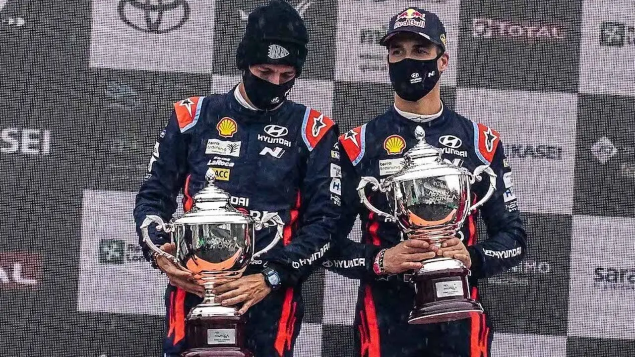El piloto c&aacute;ntabro Dani Sordo acabo tercero en el Rallly de Monza. / ALERTA