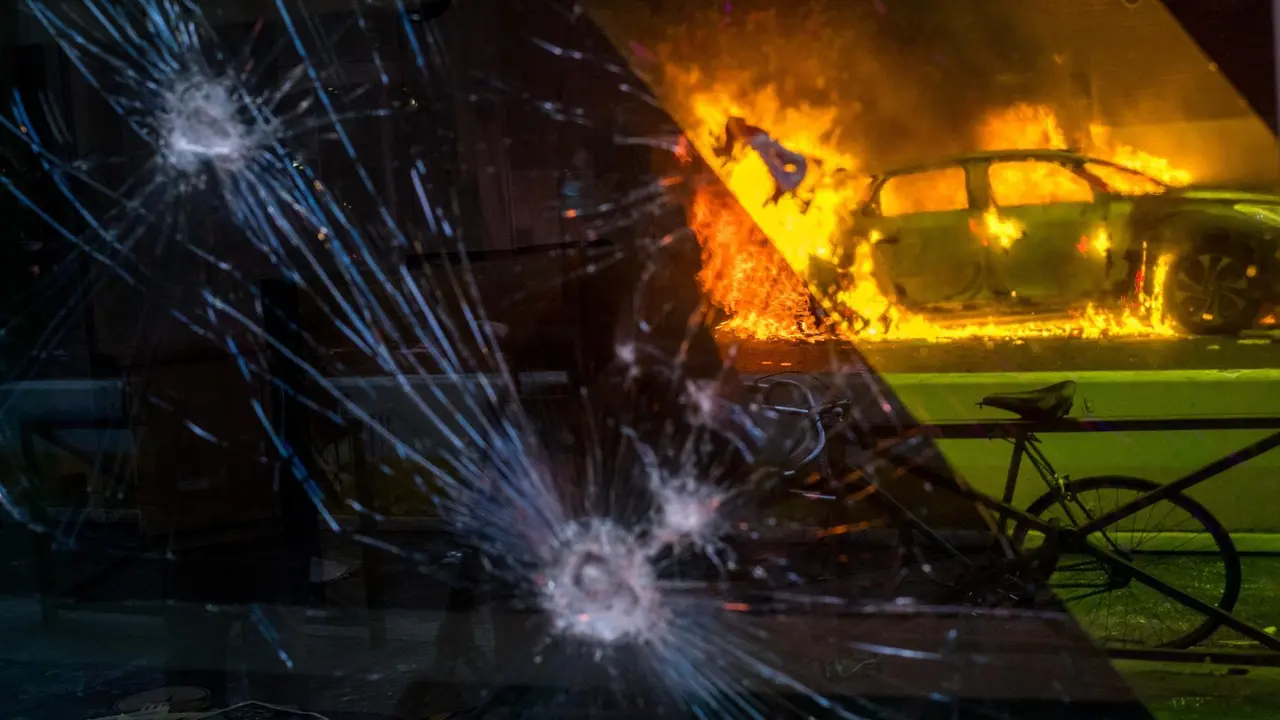 Protestas contra la Ley de Seguridad Global en Par&iacute;s. / E. PRESS