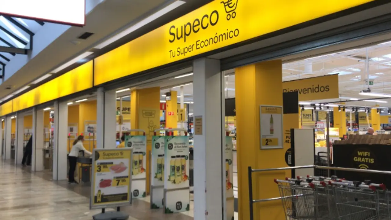 Supermercado donde se produjo el robo.