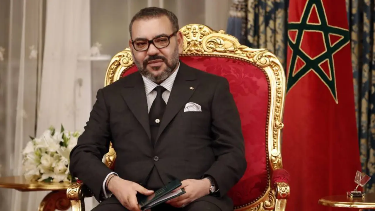 El rey Mohamed VI de Marruecos.