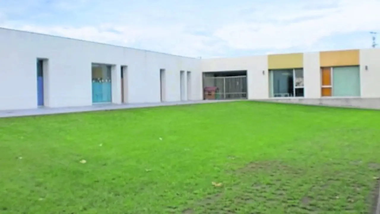 Vista del patio interior del Colegio Marz&aacute;n. / ALERTA