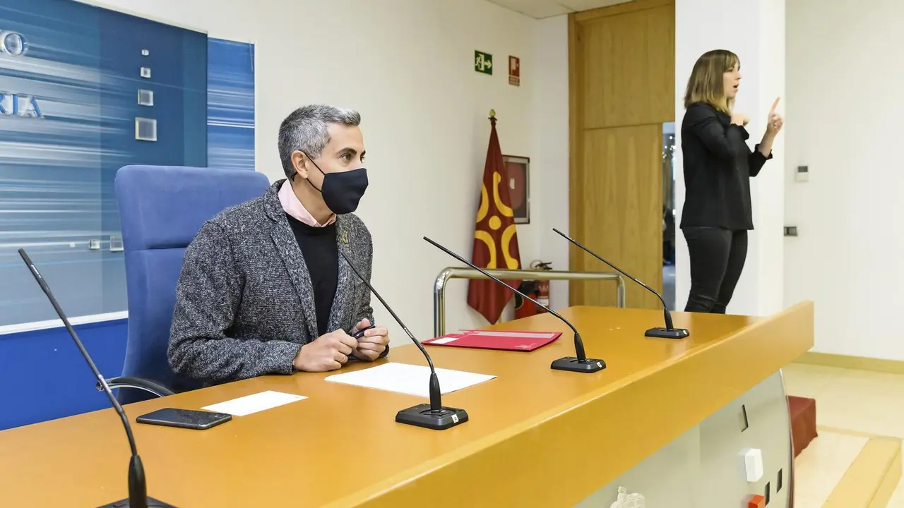 El vicepresidente de Cantabria, Pablo Zuloaga. / ALERTA