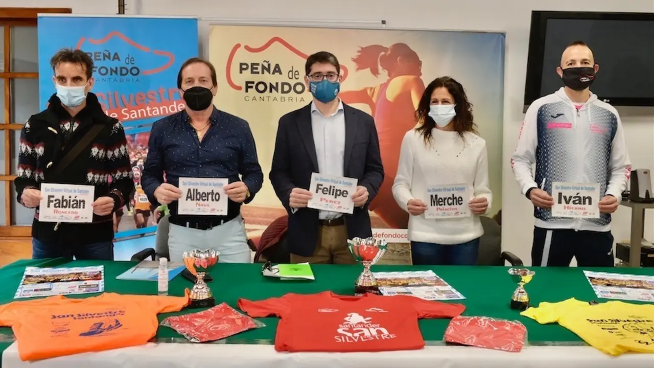 Presentaci&oacute;n de la San Silvestre solidaria de Santander.