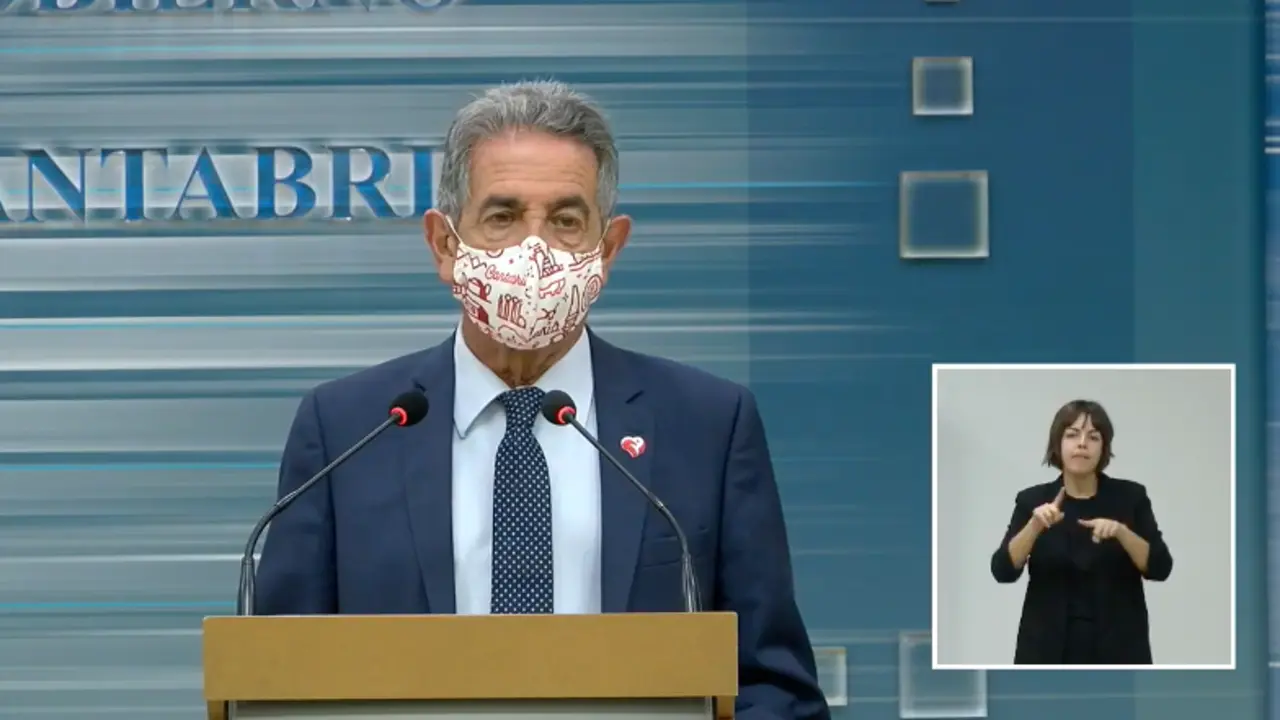 El presidente c&aacute;ntabro, Miguel &Aacute;ngel Revilla. / ALERTA